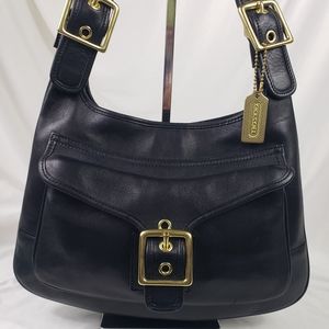 Coach Leather Legacy Saddle Hobo Bag